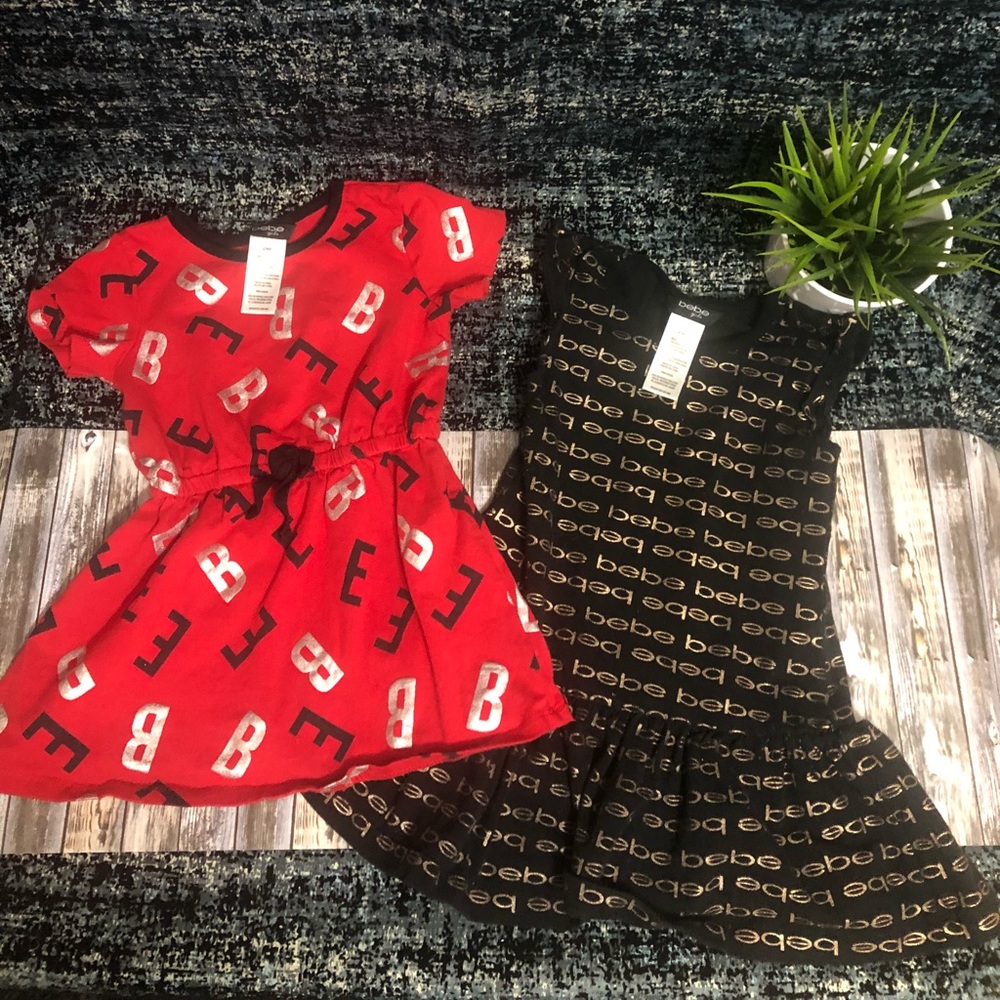 2 Bebe dresses size 2T 🚨 bundle sale🚨
